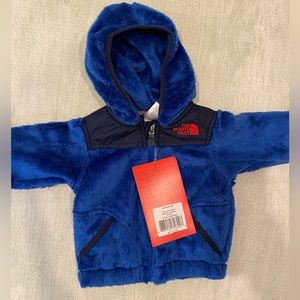 NWT The North Face Blue Fleece Jacket 6-12m